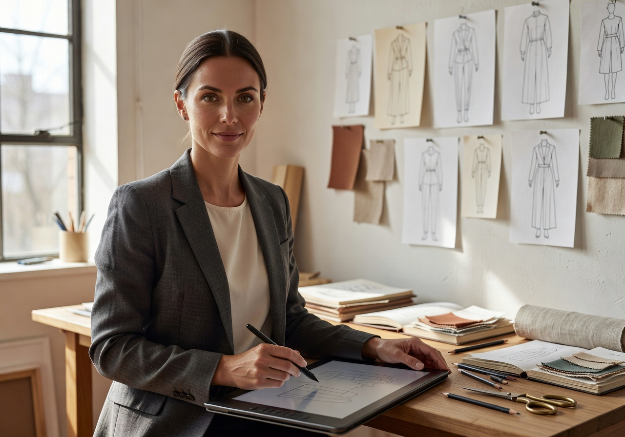 Elara Moss, Founder and Lead Designer at Mossfield Studio